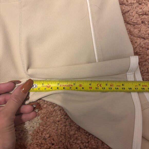 WILO the Label Womens XS Clay Biker Workout Shorts Ribbed High Waist Activewear - Picture 7 of 7